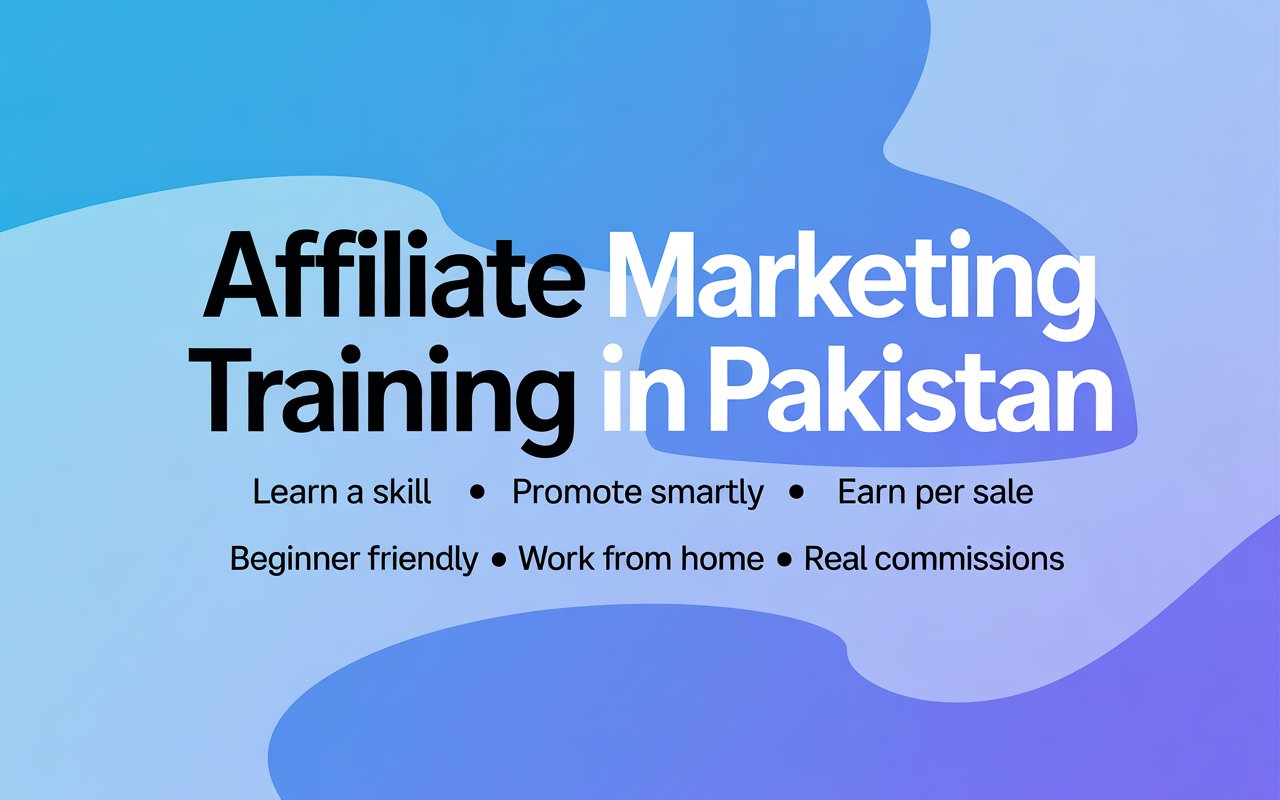Affiliate Marketing Training in Pakistan
