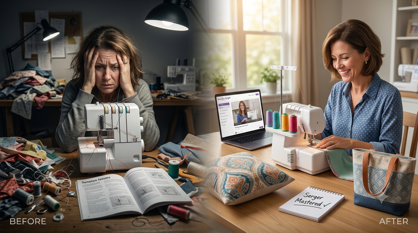 The Best Serger Sewing Course for Beginners 2026 – Love Your Serger Review