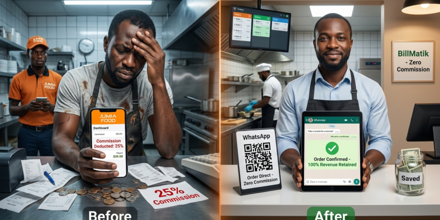 how to reduce Jumia Food commission