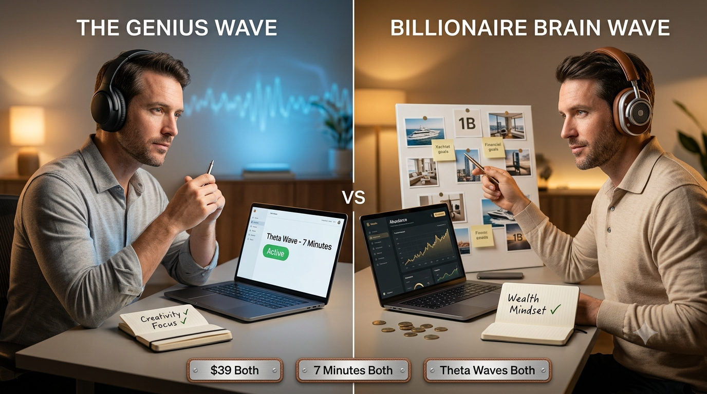 The Genius Wave vs Billionaire Brain Wave
