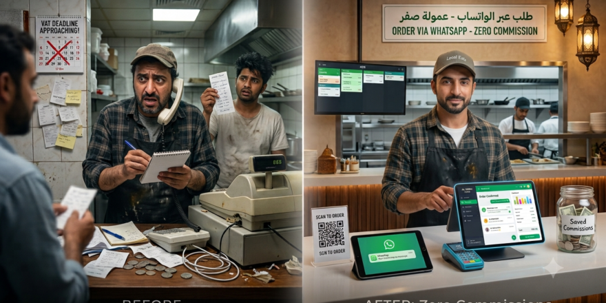 restaurant POS system with WhatsApp integration